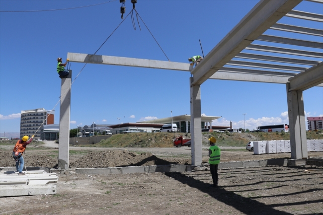 Cumhurbaşkanı Erdoğan'ın müjdelediği fabrikada sona doğru